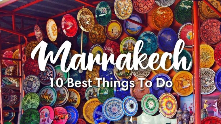 MARRAKECH, MOROCCO (2023) | 10 BEST Things To Do In & Around Marrakech