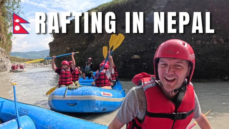 AMAZING White Water Rafting in Nepal!🇳🇵