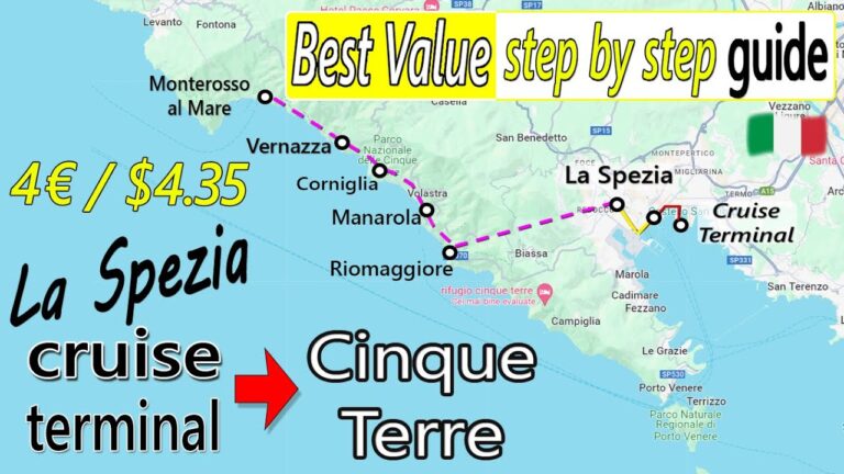 Ultimate Guide: La Spezia Cruise Port to Cinque Terre #cruisetravelvideos #cinqueterre #italy