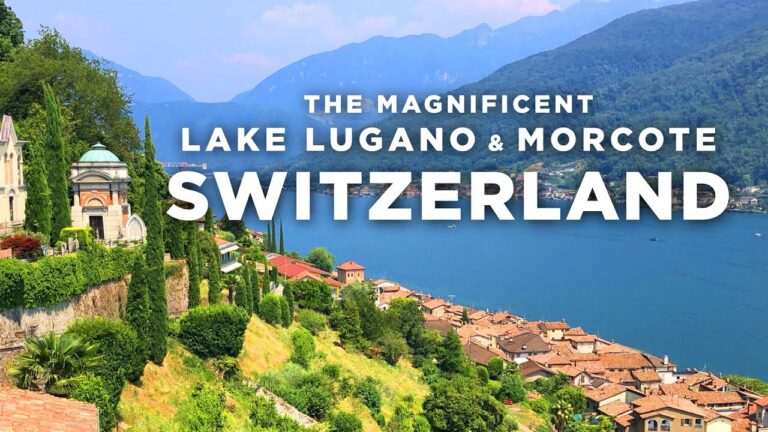 The Magnificent Lugano & Morcote Switzerland with @tommytravelz